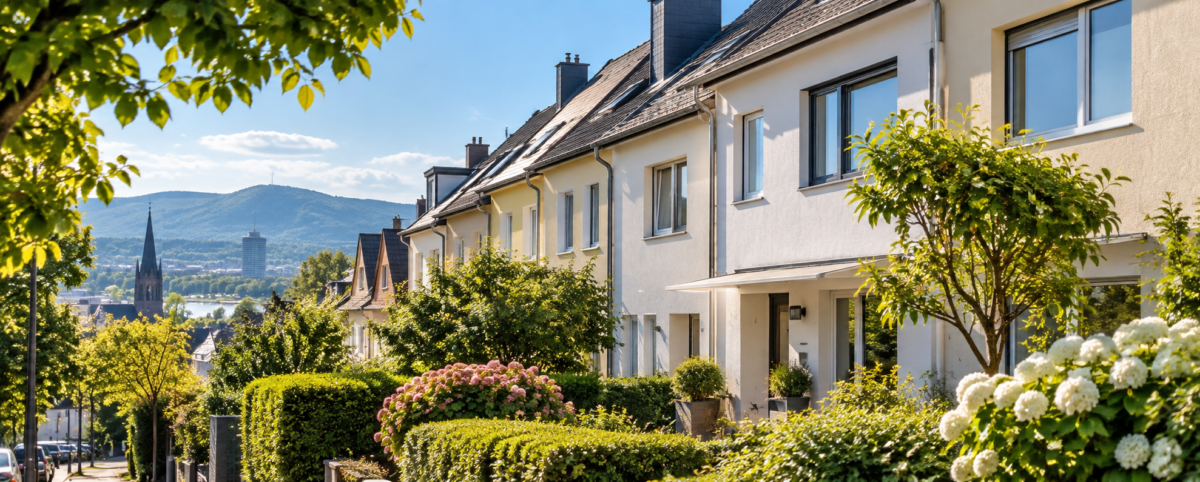 Was ist ein Reihenhaus in Bonn heute wert?